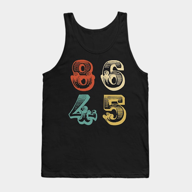 86 45 Anti Trump Tank Top by Scar